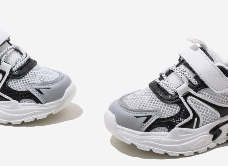 Feder Unisex Modesneaker För Barn - Svart