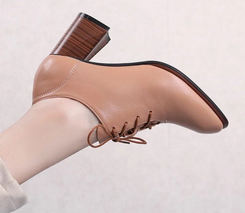 Fedora Pumps-skor För Kvinnor - Vit