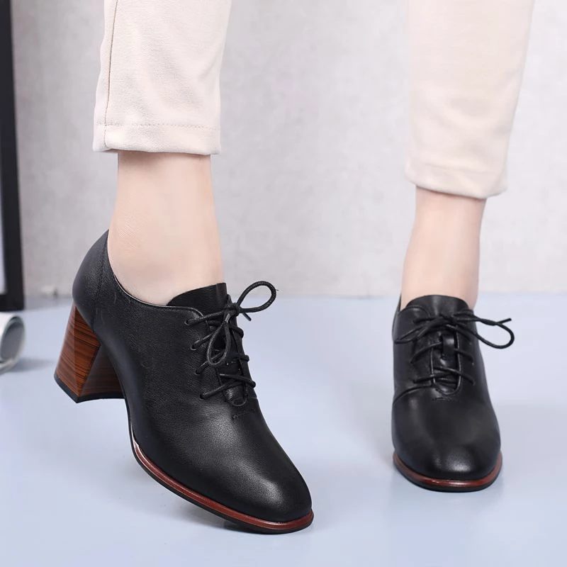 Fedora Pumps-skor För Kvinnor - Vit