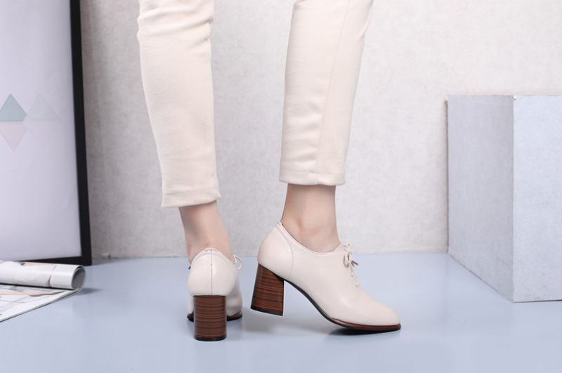 Fedora Pumps-skor För Kvinnor - Vit