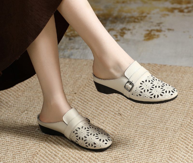 Felida Sommarträskor För Kvinnor - Beige