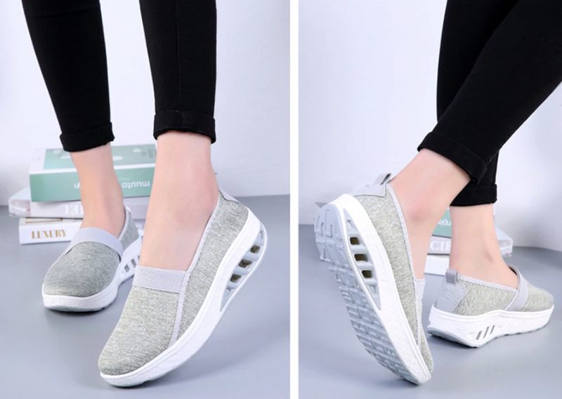 Felisa Sneaker Dam - Ljusgrå