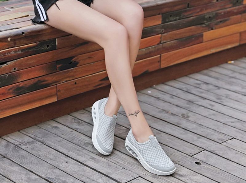 Felisa Sneaker Dam - Ljusgrå