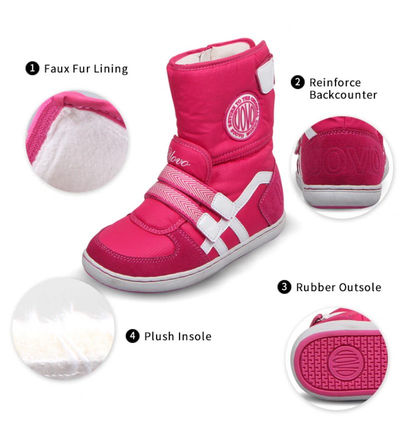 Fenti Unisex Snökänga För Barn - Rosa päls