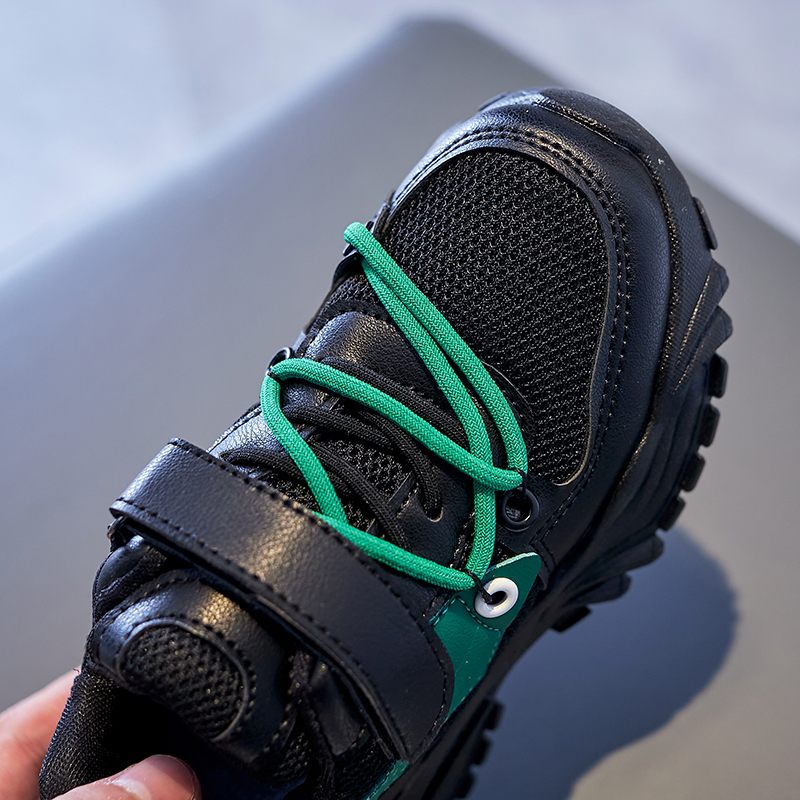 Fernan Pojkar Casual Sneakers - Svart