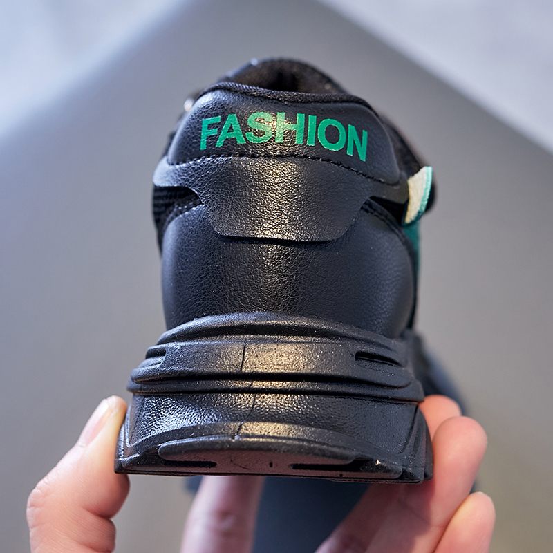 Fernan Pojkar Casual Sneakers - Svart