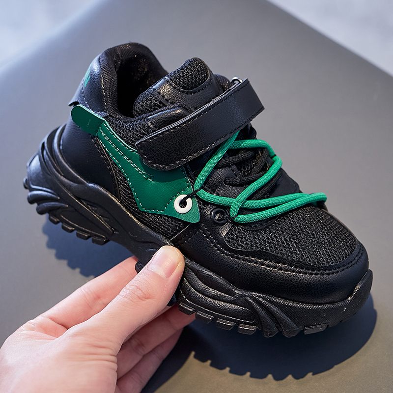Fernan Pojkar Casual Sneakers - Svart