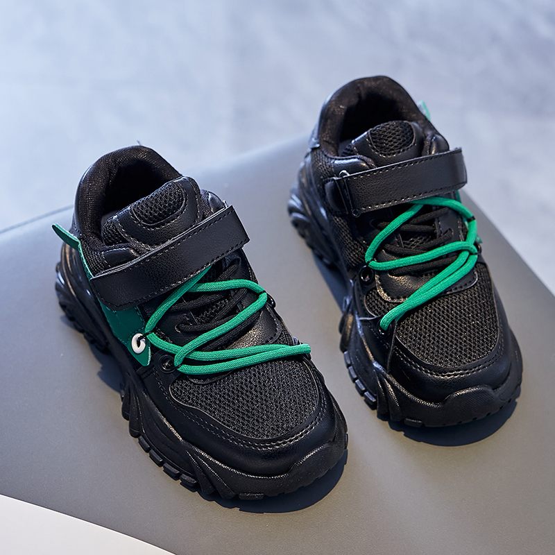 Fernan Pojkar Casual Sneakers - Svart