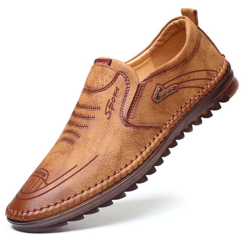 Fernando Herr Loafers Fritidsskor - Brun