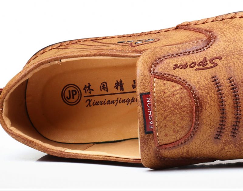 Fernando Herr Loafers Fritidsskor - Brun