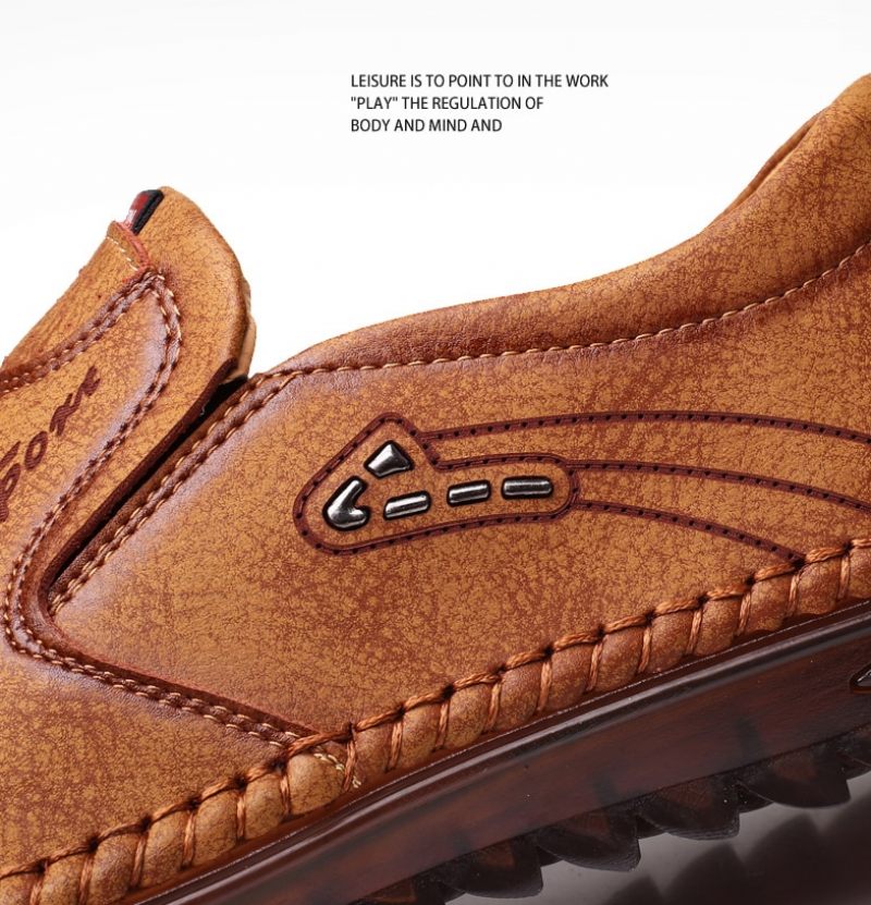 Fernando Herr Loafers Fritidsskor - Brun