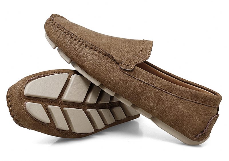 Ferrero Loafers Klassiska Skor För Män - Khaki