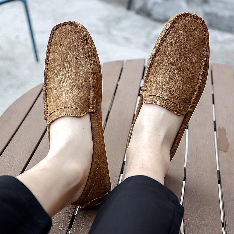 Ferrero Loafers Klassiska Skor För Män - Khaki