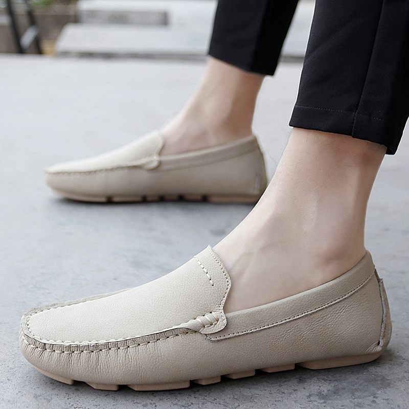 Ferrero Loafers Klassiska Skor För Män - Khaki