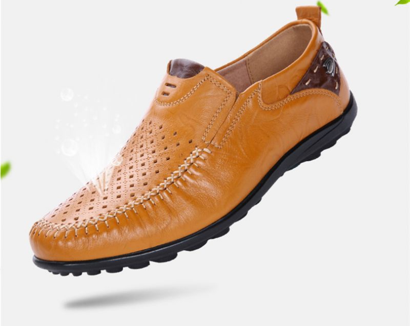 Figuer Loafers För Män Casual Skor - Svart