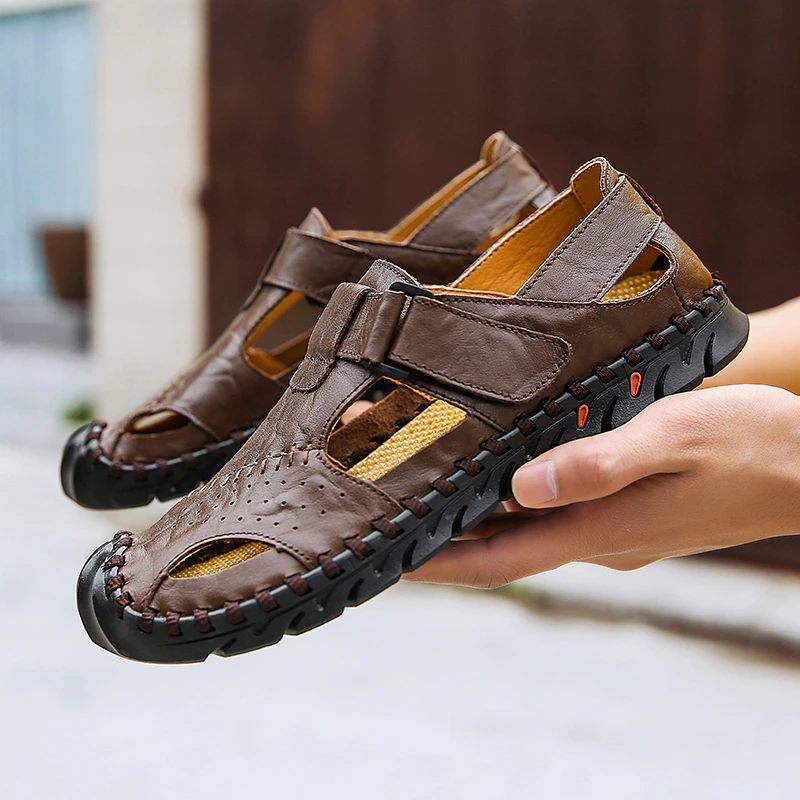 Fillipe Casual Sandaler För Män - Kaffe