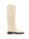 Beige kort plysch