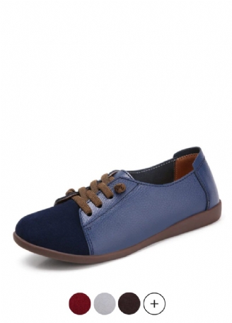 Fiore Loafers Skor I Äkta Läder För Kvinnor