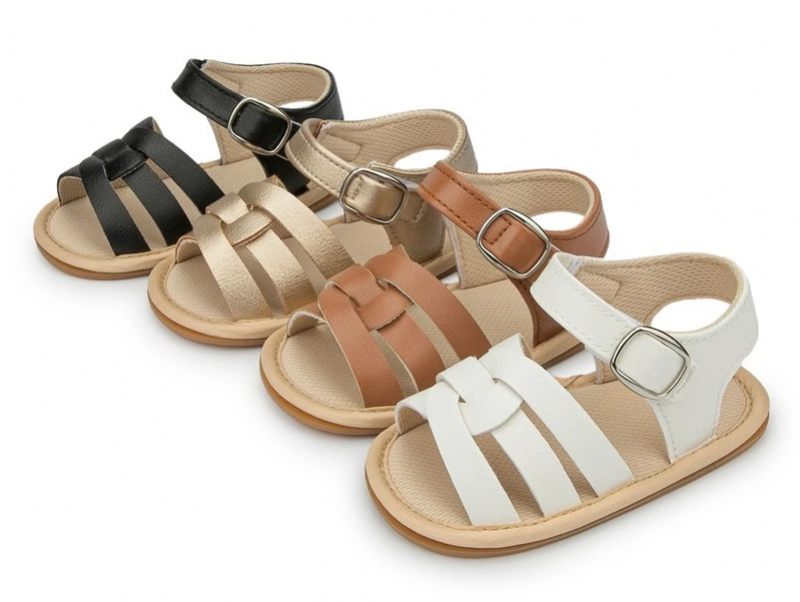 Fiorella Baby Flickors Klänning Sandal - Vit