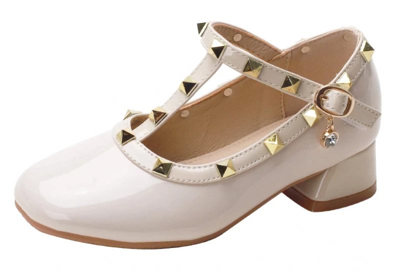 Fiorella Platta Flickskor - Beige