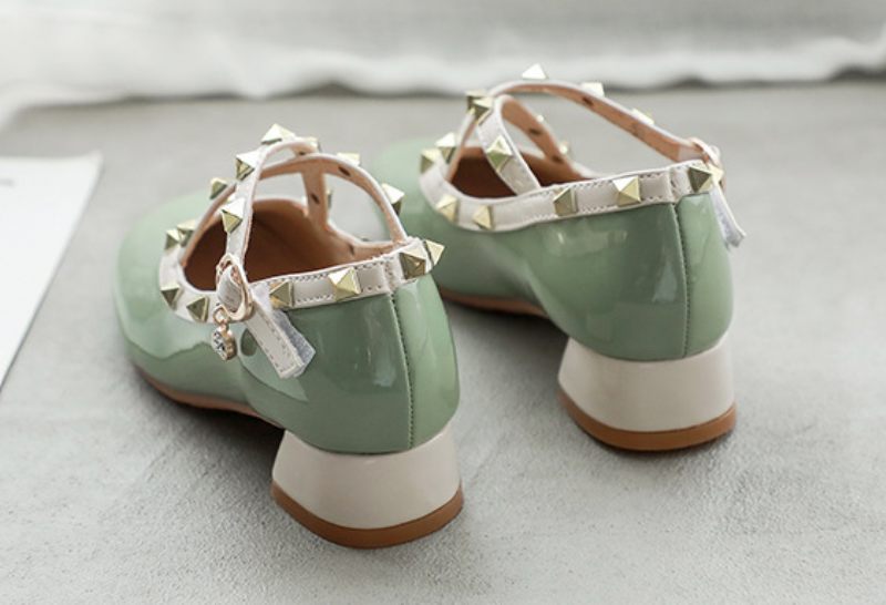 Fiorella Platta Flickskor - Beige