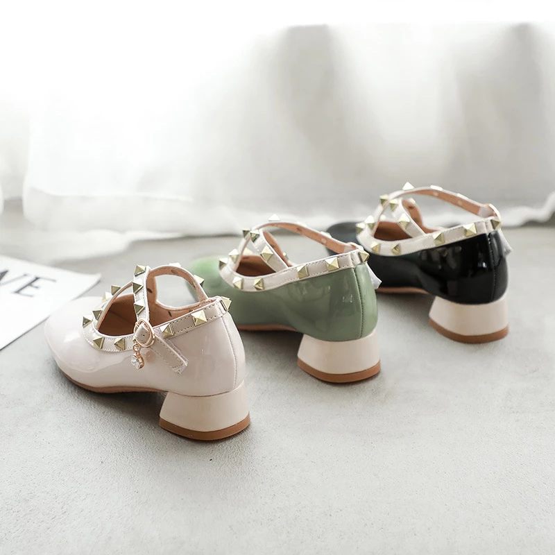 Fiorella Platta Flickskor - Beige