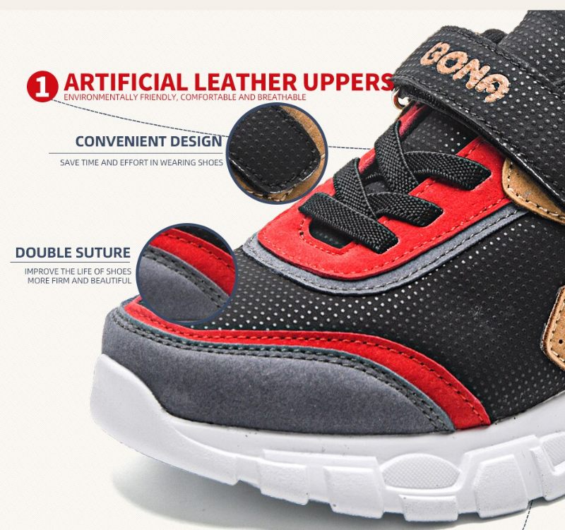 Fisher Pojkar Casual Sneaker - Röd