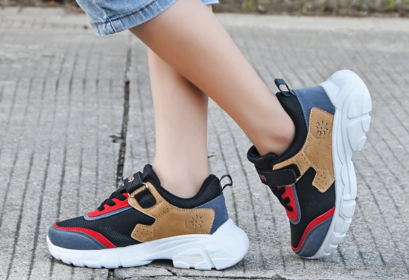 Fisher Pojkar Casual Sneaker - Röd