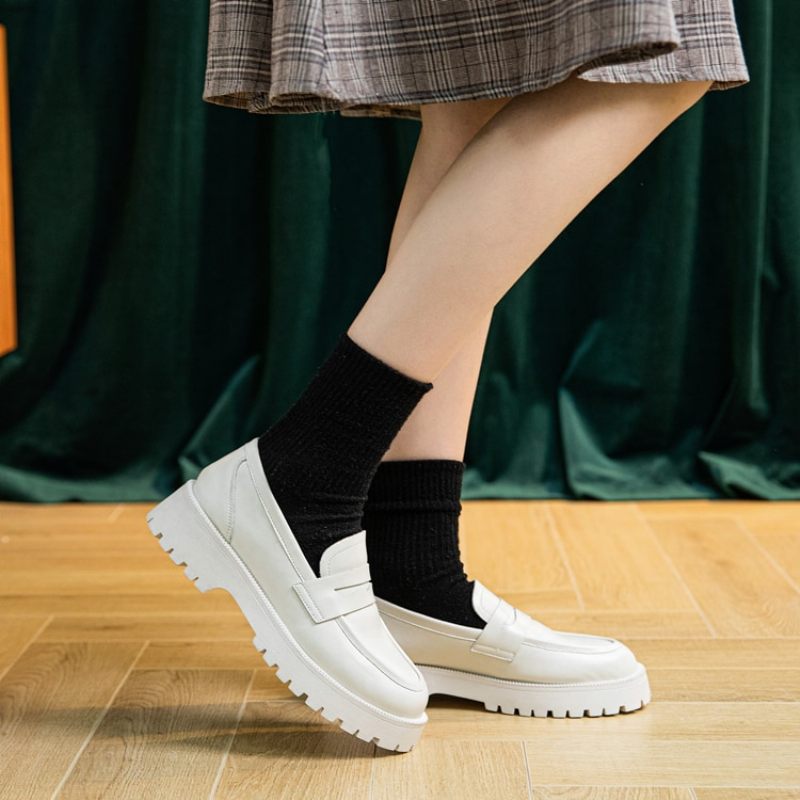 Flavia Dam Loafer Skor - Beige