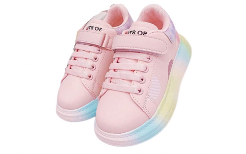 Fleur Flickor Casual Sneaker - Rosa