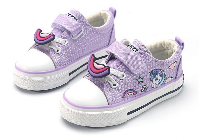 Florence Baby Flickor Casual Sneaker - Lila