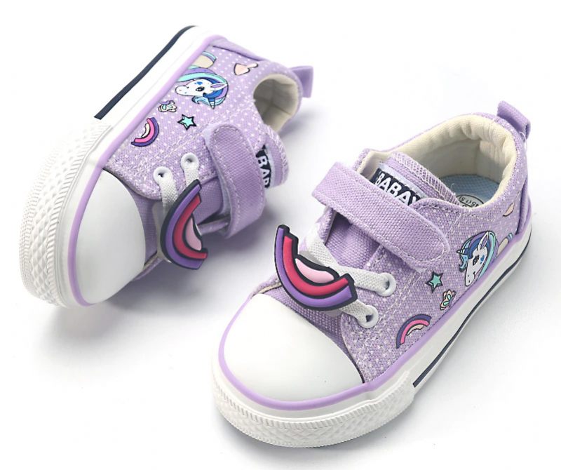 Florence Baby Flickor Casual Sneaker - Lila