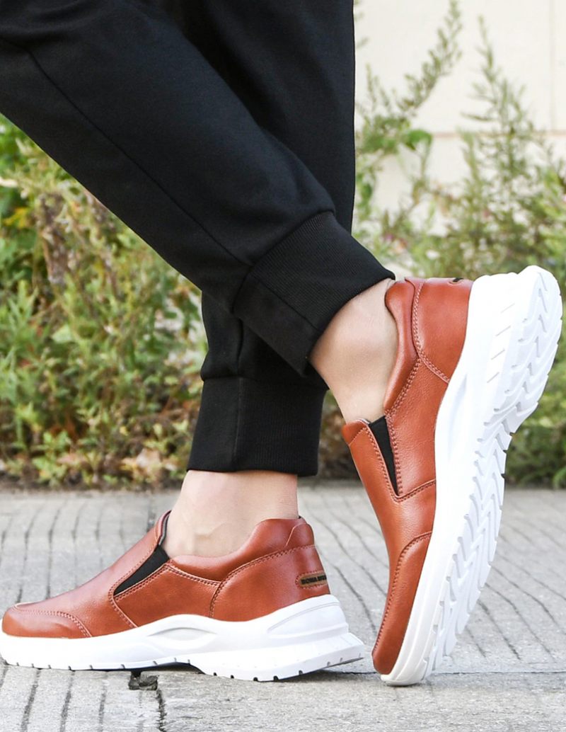 Florenzi Loafers För Män Casual Skor - Svart