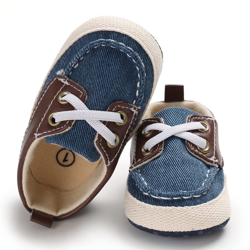 Foffy Baby Pojkar Oxford Casual Skor - Grön