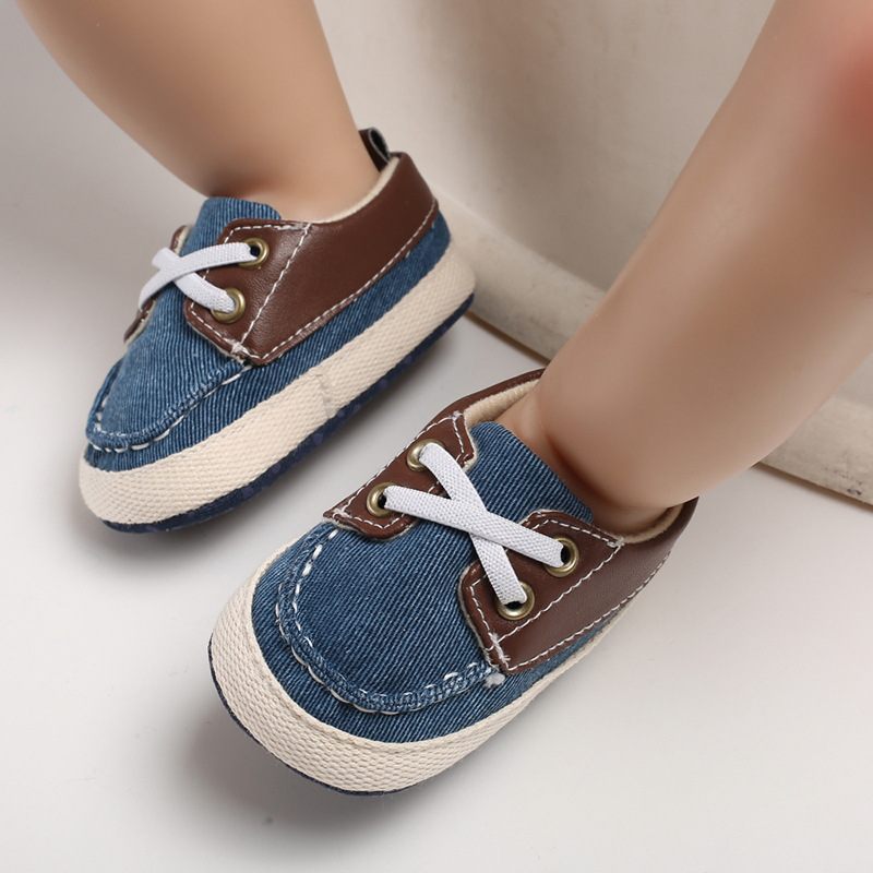 Foffy Baby Pojkar Oxford Casual Skor - Grön