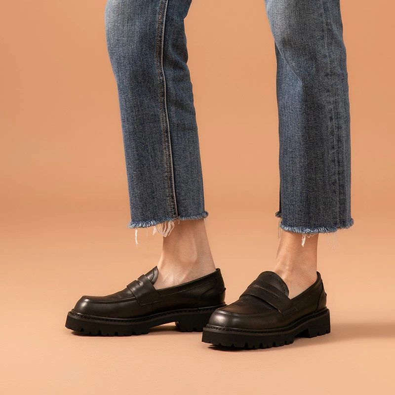 Fonsi Loafer För Kvinnor - Svart