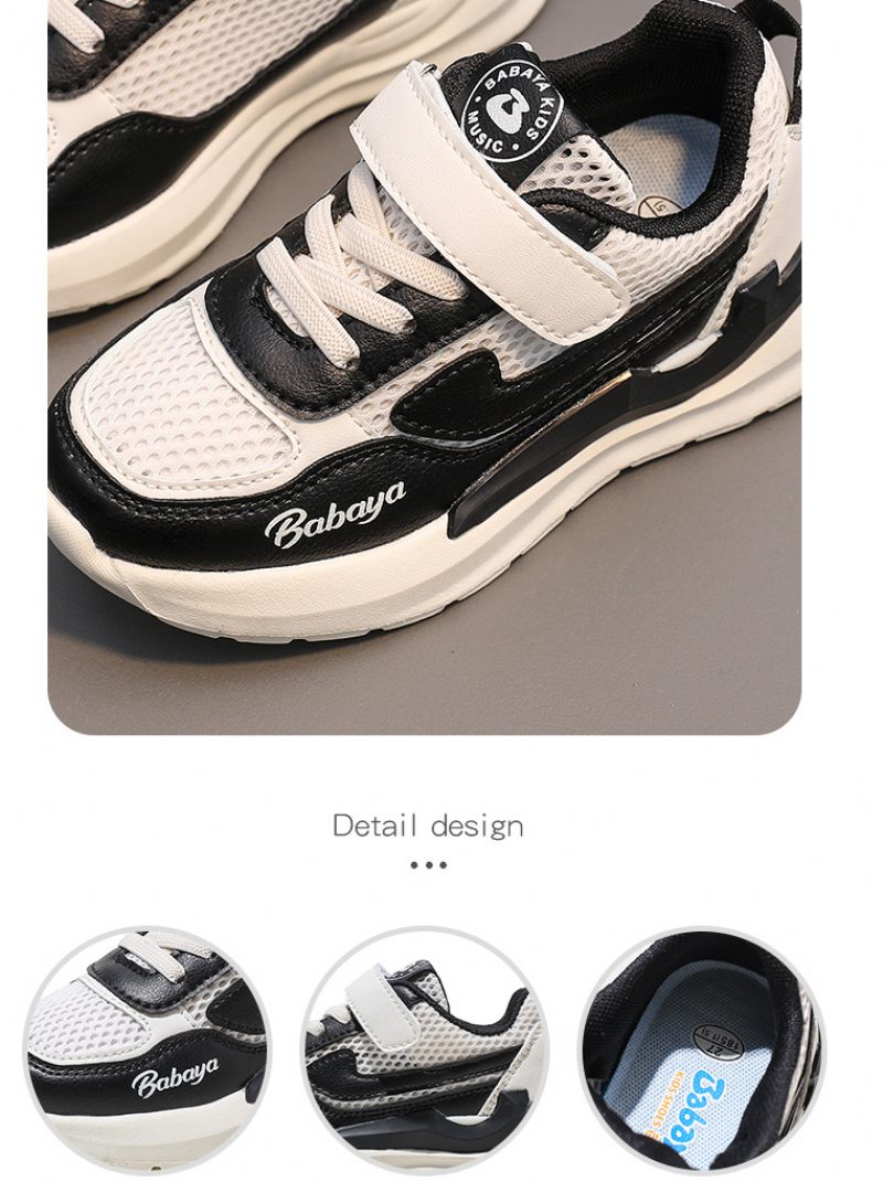 Förbjud Unisex Modesneaker För Barn - Svart