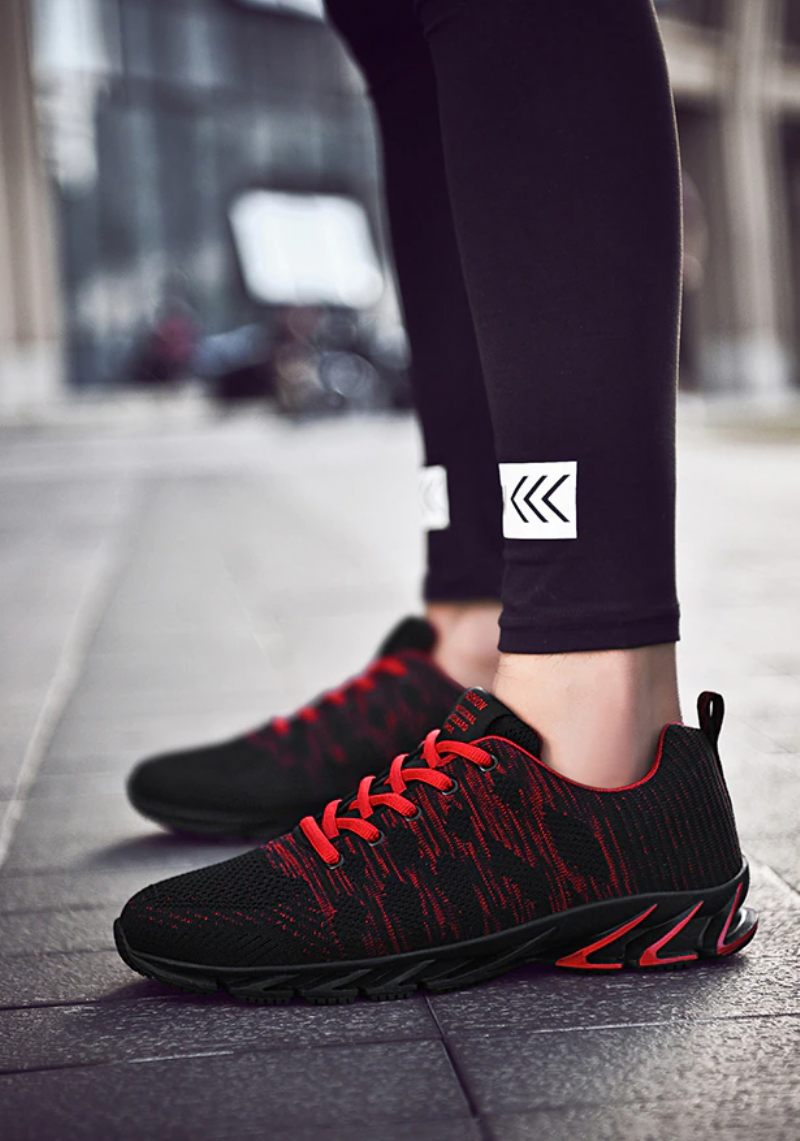 Francesc Casual Sneakers För Män - Röd