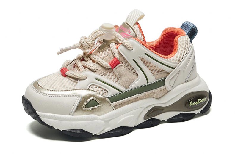 Fraser Pojkar Mode Sneaker - Orange