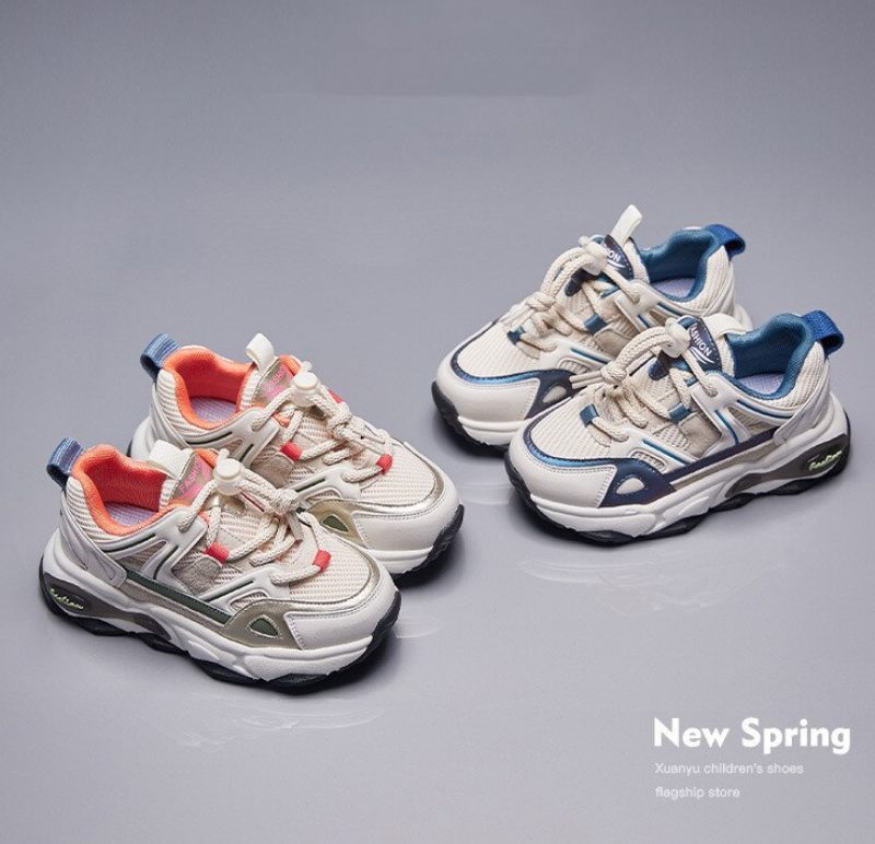 Fraser Pojkar Mode Sneaker - Orange