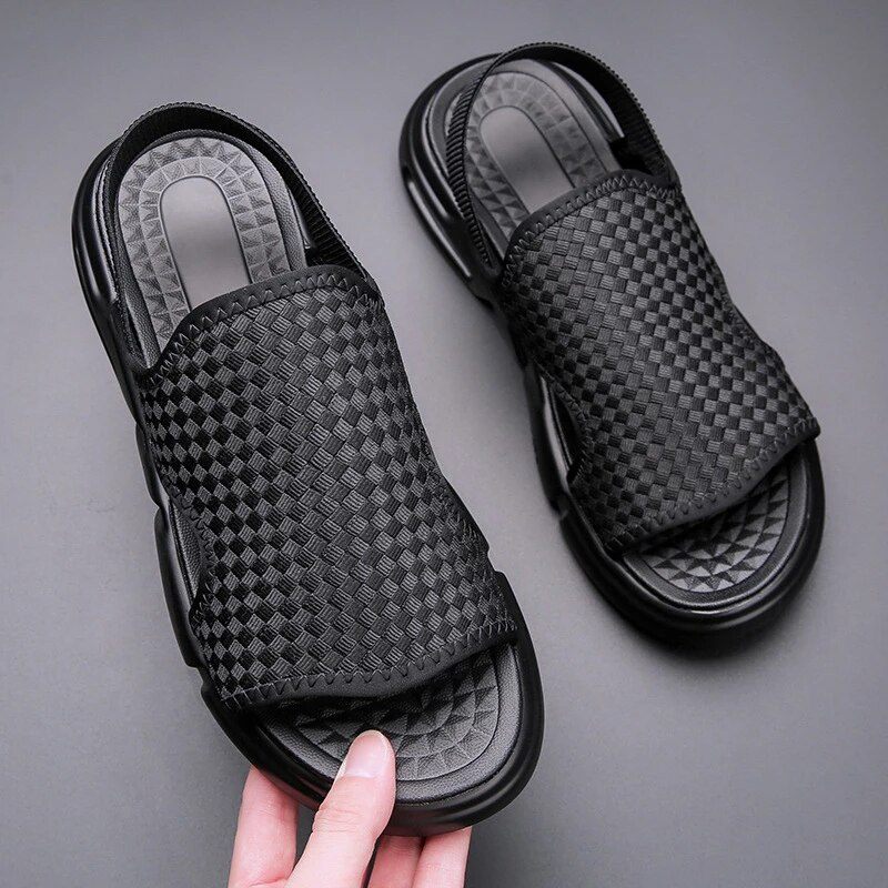 Fred Herr Utomhus Sandal - Svart