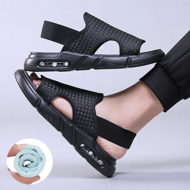 Fred Herr Utomhus Sandal - Svart
