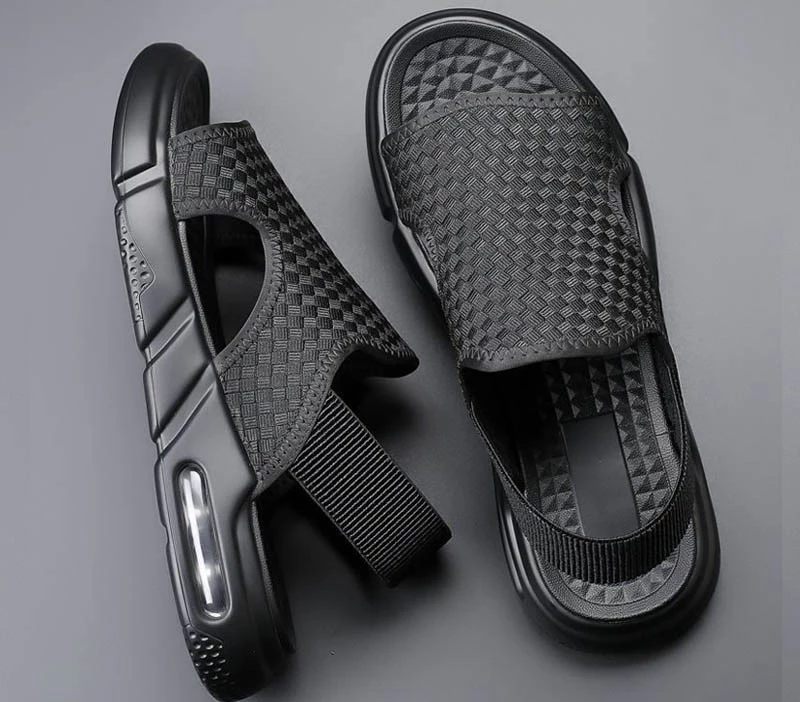 Fred Herr Utomhus Sandal - Svart