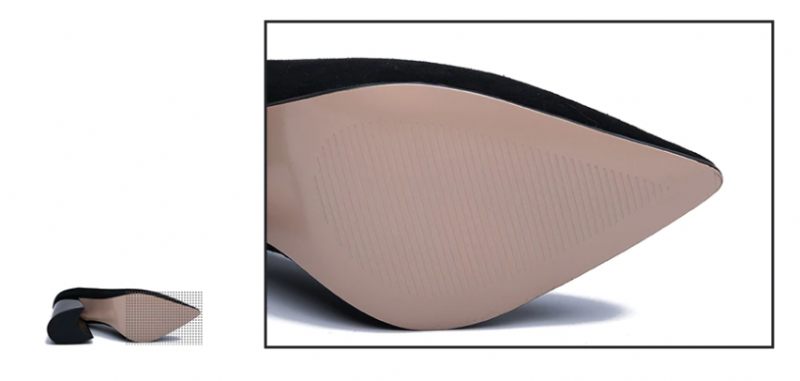 Freda Pumps - Svart mocka