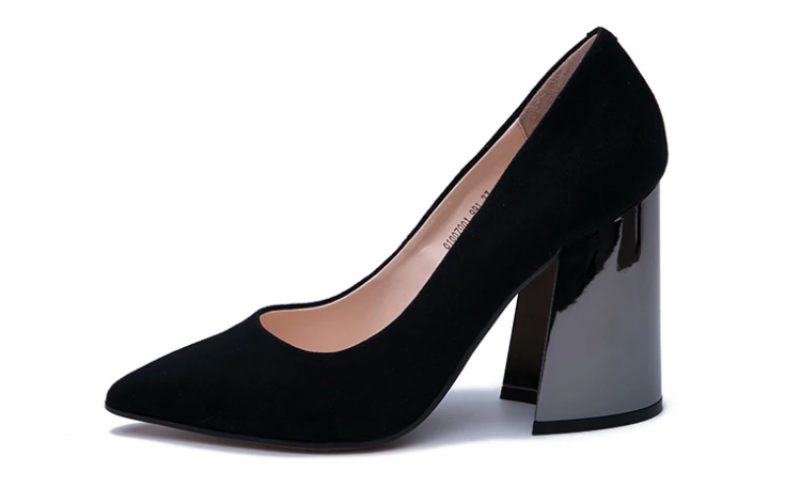 Freda Pumps - Svart mocka