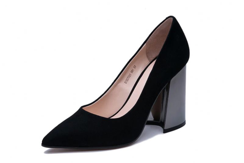 Freda Pumps - Svart mocka