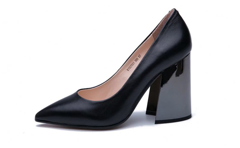Freda Pumps - Svart mocka