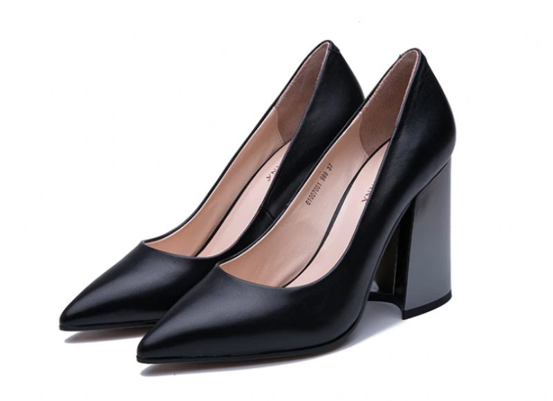 Freda Pumps - Svart mocka