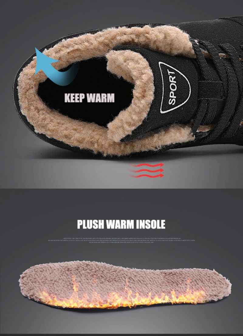 Frezze Vinterstövlar För Män - Svart