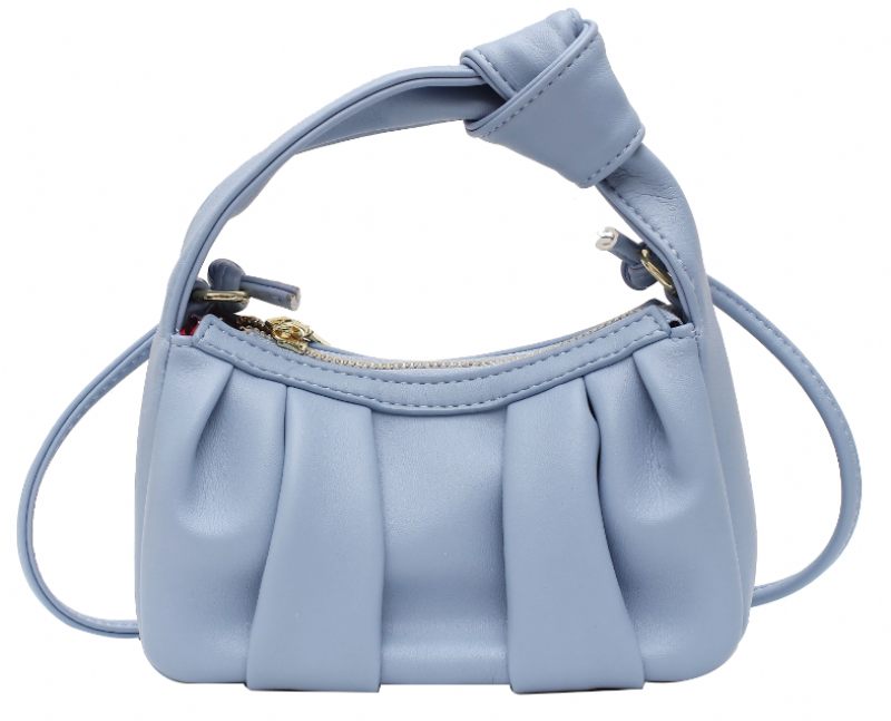 Frida Crossbody-handväska I Läder För Kvinnor - Blå